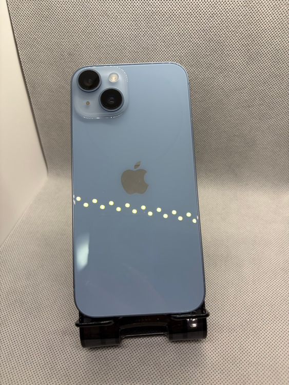 ���ϥԥͥ��ͥå� SIM�ե꡼ iPhone14 128GB �֥롼 �Хåƥ꡼85%