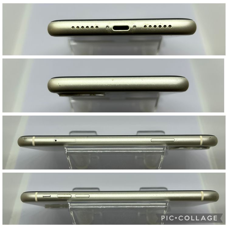 ��SIM�ե꡼ iPhone11  128GB �ۥ磻�� �Хåƥ꡼73%