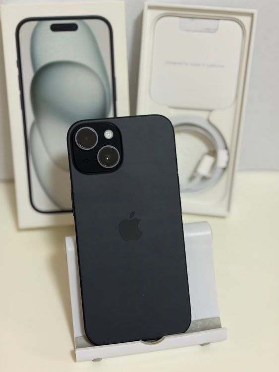 ��̤������ SIM�ե꡼ iPhone15 128GB �֥�å�
