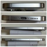 ���Хåƥ꡼100% Ķ���� SIM�ե꡼ iPhone15Pro 256GB �ۥ磻�ȥ����˥���