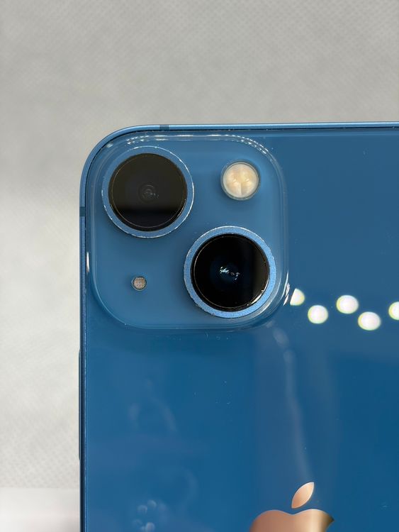 ���Хåƥ꡼100% SIM�ե꡼ iPhone13mini 128GB �֥롼