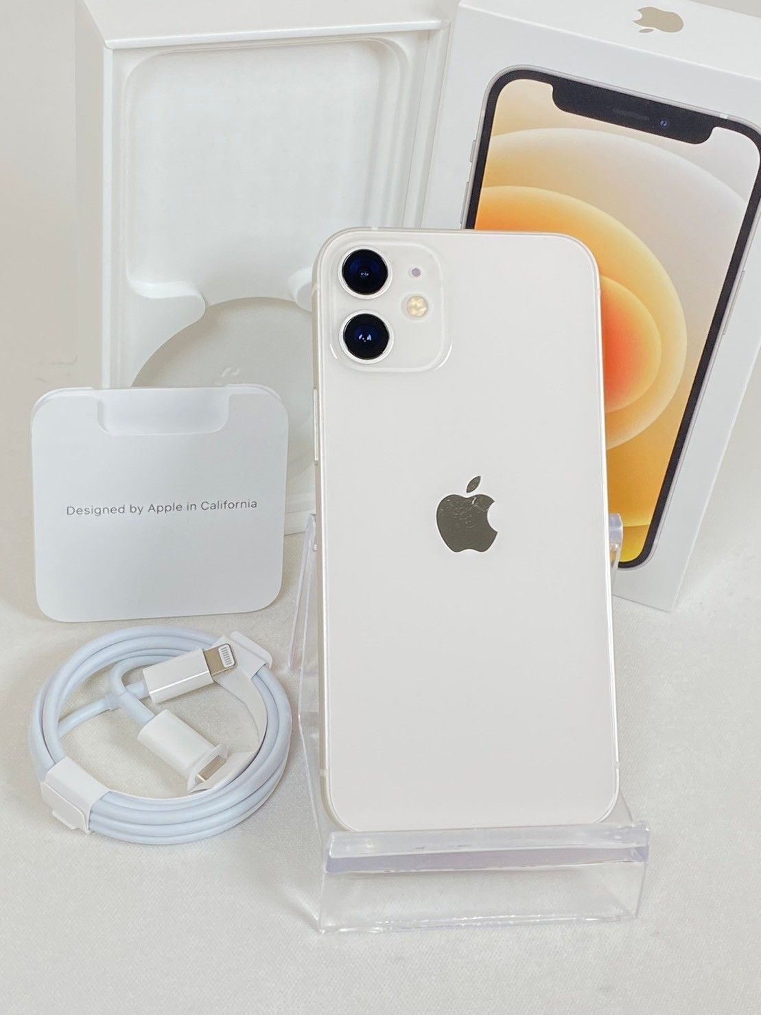 ムスビー｜○ハピネスネット SIMフリー iPhone12mini 64GB ホワイト 