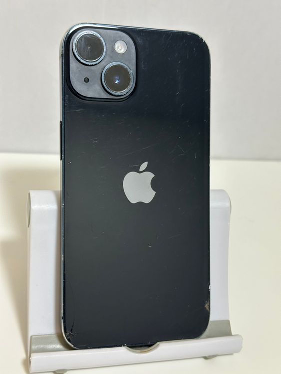 ���Хåƥ꡼83% SIM�ե꡼ iPhone14 128GB �ߥåɥʥ���
