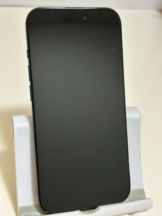 ���Хåƥ꡼87% SIM�ե꡼ iPhone15Pro 128GB �֥롼�����˥���
