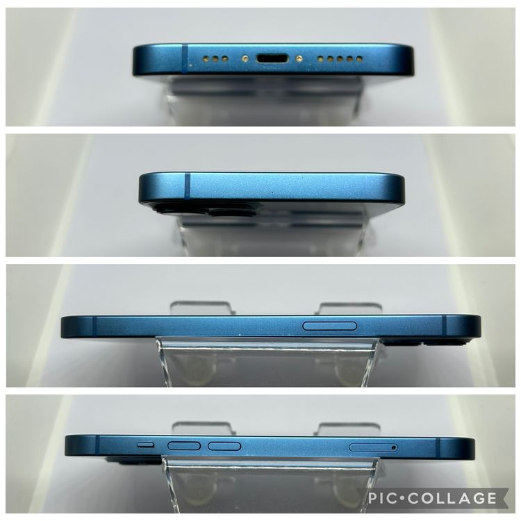 ��SIM�ե꡼ iPhone13  128GB �֥롼 �Хåƥ꡼78%