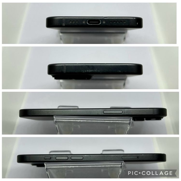 ��SIM�ե꡼ iPhone15  128GB �֥�å� �Хåƥ꡼82%