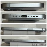 ���Хåƥ꡼84% SIM�ե꡼ iPhone15 128GB �֥롼