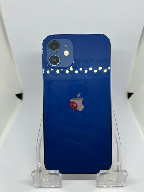 ��SIM�ե꡼ iPhone12  128GB �֥롼 �Хåƥ꡼77%