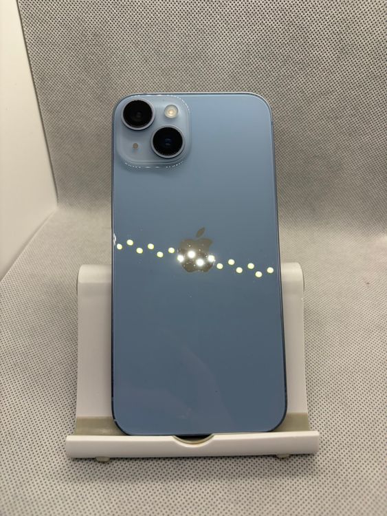 ���ϥԥͥ��ͥå� SIM�ե꡼ iPhone14 128GB �֥롼 �Хåƥ꡼81%