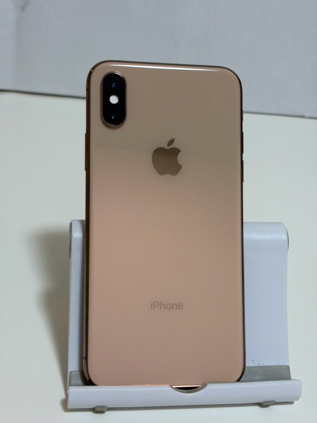 iPhoneXS 256GB SIMフリー　割れなし　バッテリー新品 ムスビー｜○バッテリー93% SIMフリー iPhoneXS 256GB ゴールド