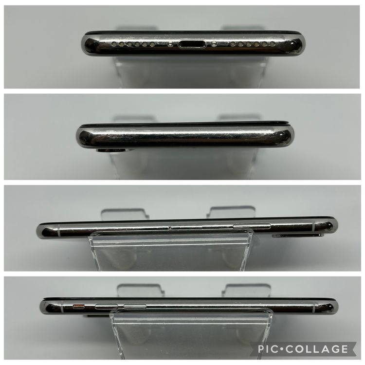 ○ハピネスネット SIMフリー iPhoneX  64GB シルバー 送料無料