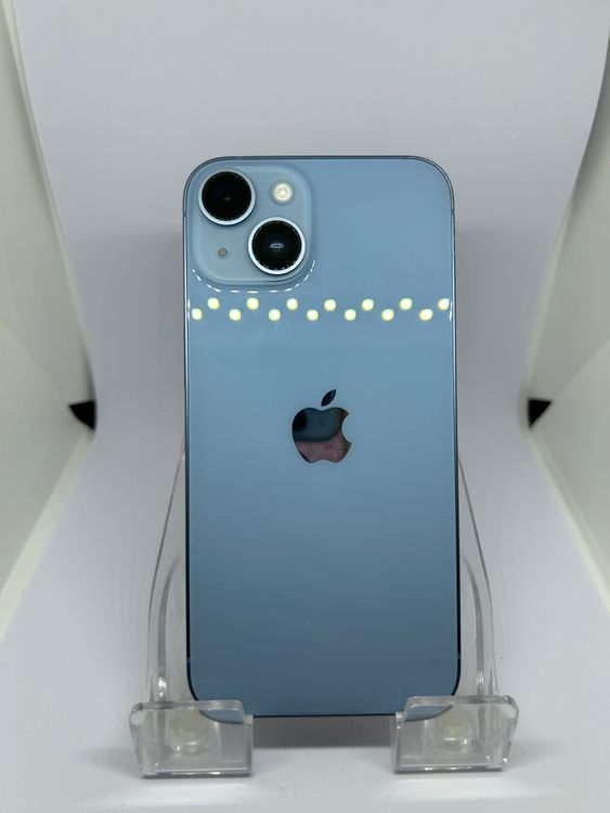 ��SIM�ե꡼ iPhone14  128GB �֥롼 �Хåƥ꡼75%