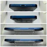 ��SIM�ե꡼ iPhone12  128GB �֥롼 �Хåƥ꡼77%