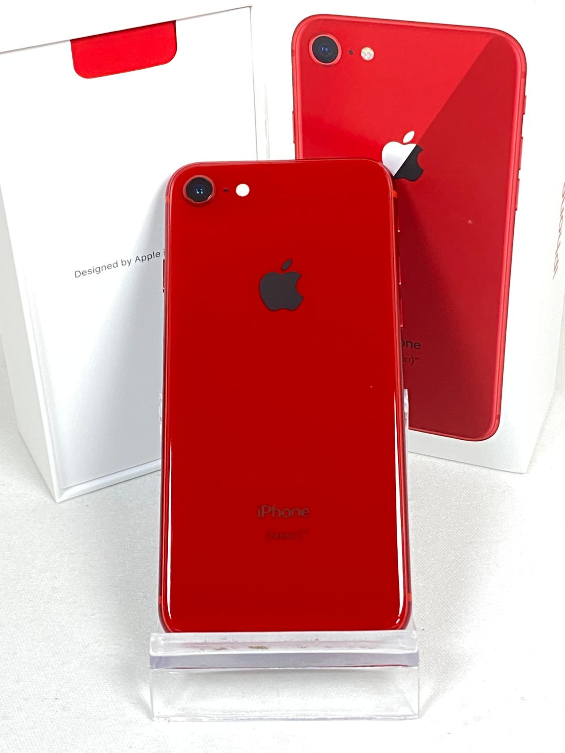 iPhone 8 64GB Apple レッド SIMフリーバッテリ -93%