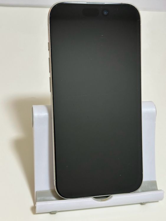 ���Хåƥ꡼90% SIM�ե꡼ iPhone15Pro 256GB �ۥ磻�ȥ����˥���