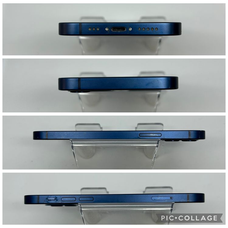 ��SIM�ե꡼ iPhone12  128GB �֥롼 �Хåƥ꡼74%
