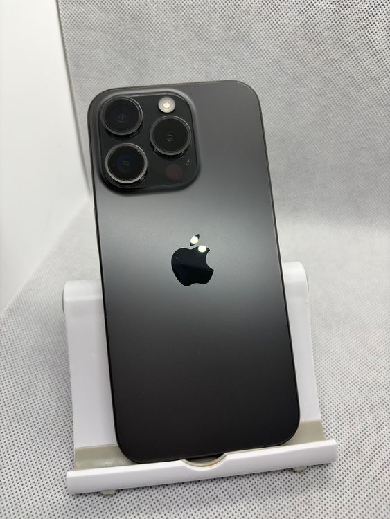 ���ϥԥͥ� SIM�ե꡼ iPhone15Pro 128GB �֥�å������˥��� �Хåƥ꡼89%