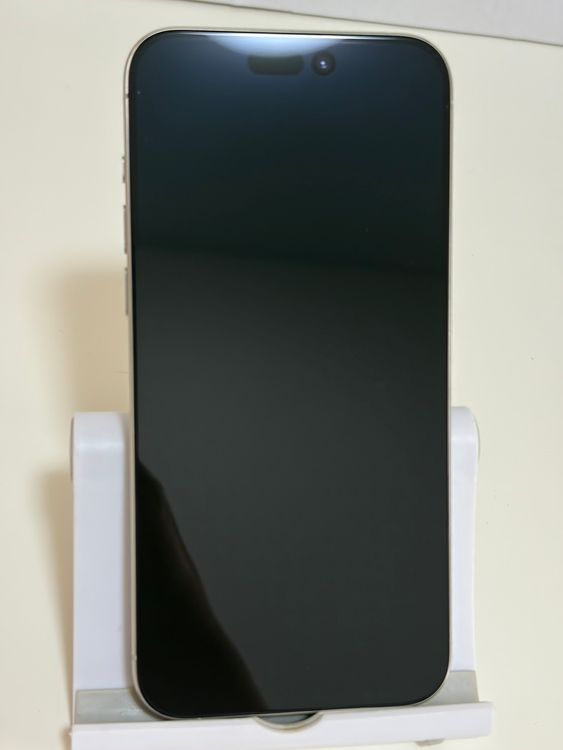 ���Хåƥ꡼89% SIM�ե꡼ iPhone15ProMax 512GB �ۥ磻�ȥ����˥���