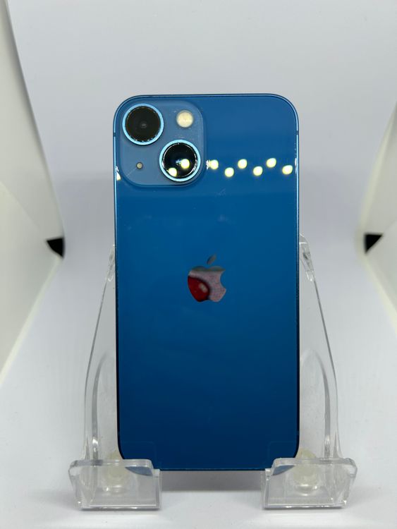 ��SIM�ե꡼ iPhone13mini  128GB �֥롼 �Хåƥ꡼74%