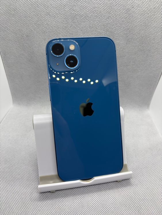 ���ϥԥͥ��ͥå� SIM�ե꡼ iPhone13 128GB �֥롼 �Хåƥ꡼87%