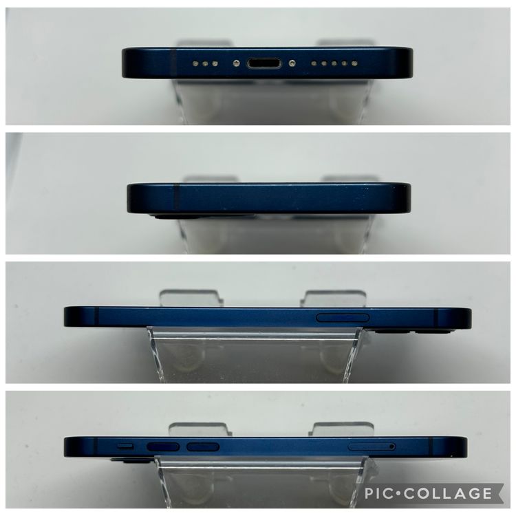 ���ϥԥͥ��ͥå� SIM�ե꡼ iPhone12  128GB �֥롼 �Хåƥ꡼75%