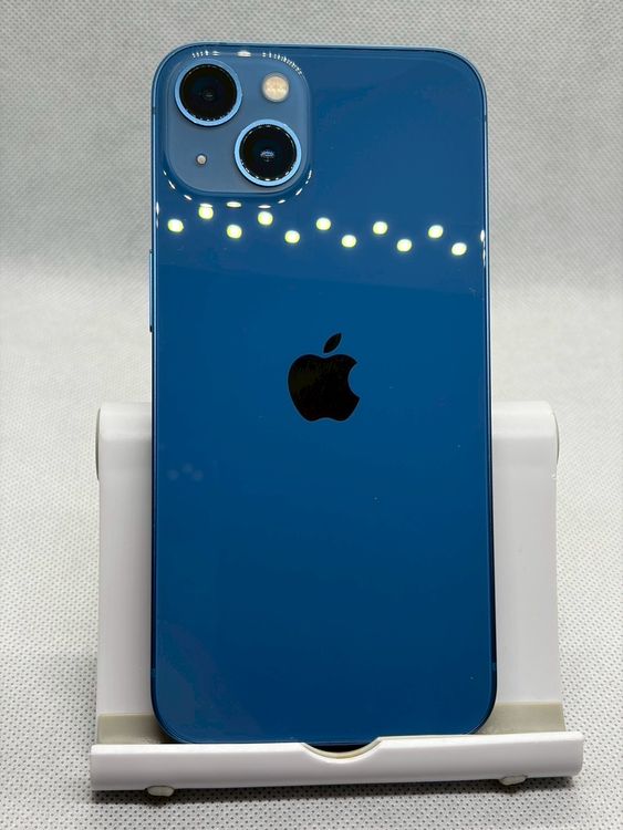 ���Хåƥ꡼84% SIM�ե꡼ iPhone13 128GB �֥롼