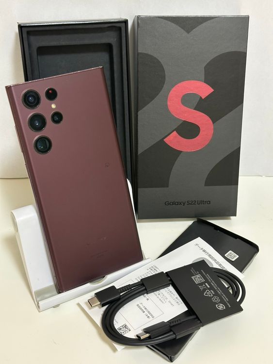 ��au Galaxy S22 Ultra SCG14 256GB �С�����ǥ�