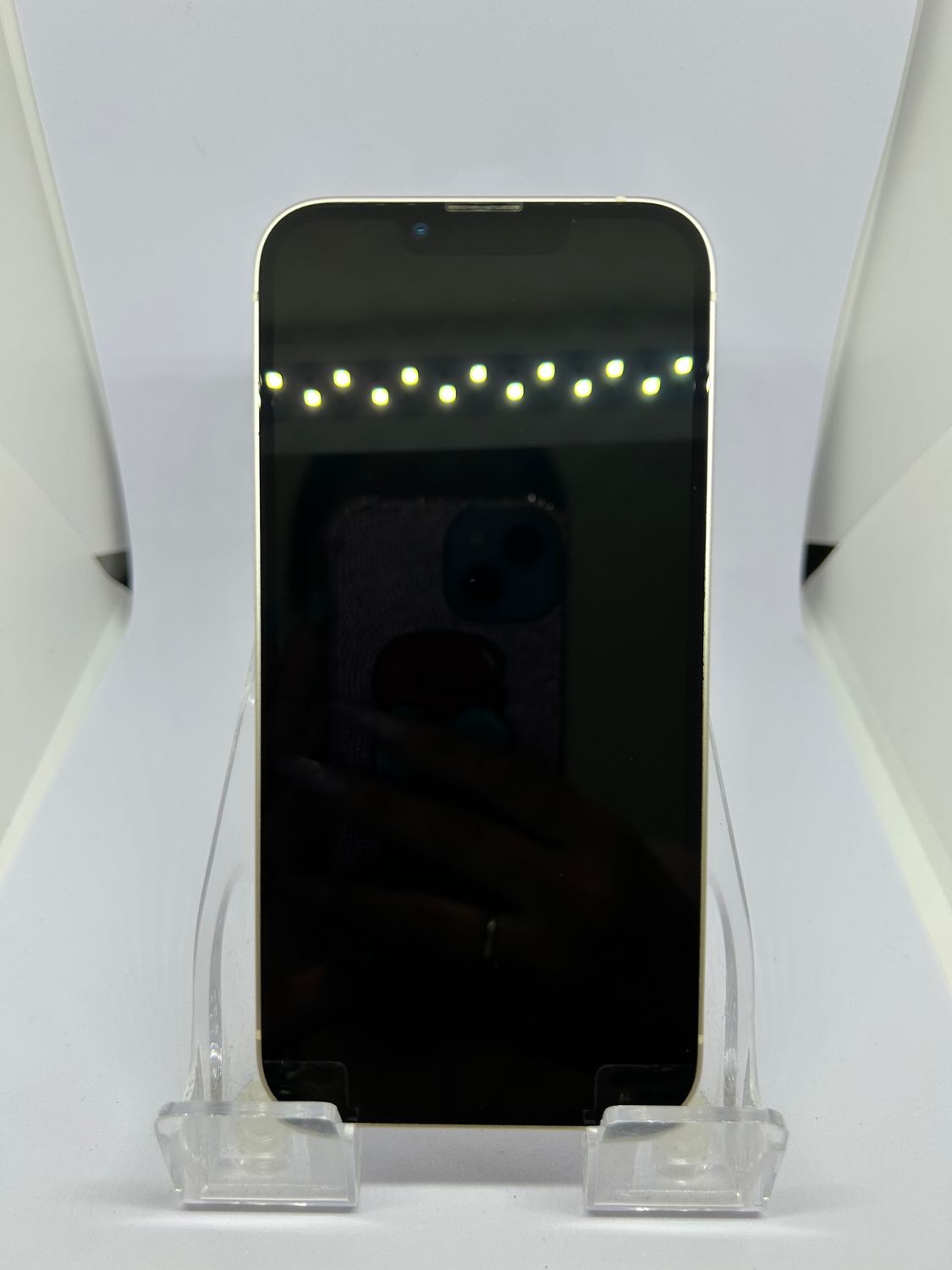 【純正電池100%/利用制限なし】iPhone13 128GB スターライト ムスビー｜○SIMフリー iPhone13 128GB スターライト バッテリー76