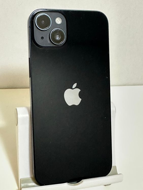 ���Хåƥ꡼86% SIM�ե꡼ iPhone14Plus 128GB �ߥåɥʥ���