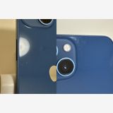 ���Хåƥ꡼84% SIM�ե꡼ iPhone13 128GB �֥롼