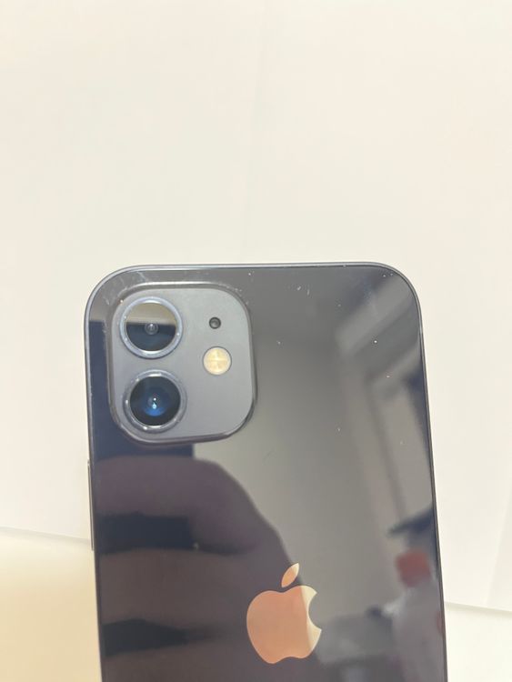 ○ハピネスネットiPhone12 64GB ブラック   送料無料