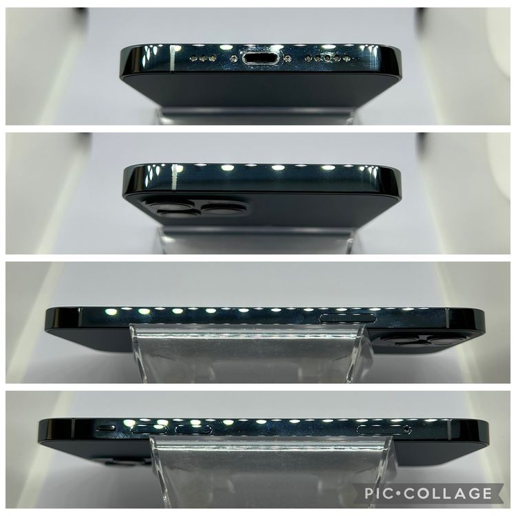 ��SIM�ե꡼ iPhone12Pro  128GB �ѥ��ե��å��֥롼 �Хåƥ꡼73%