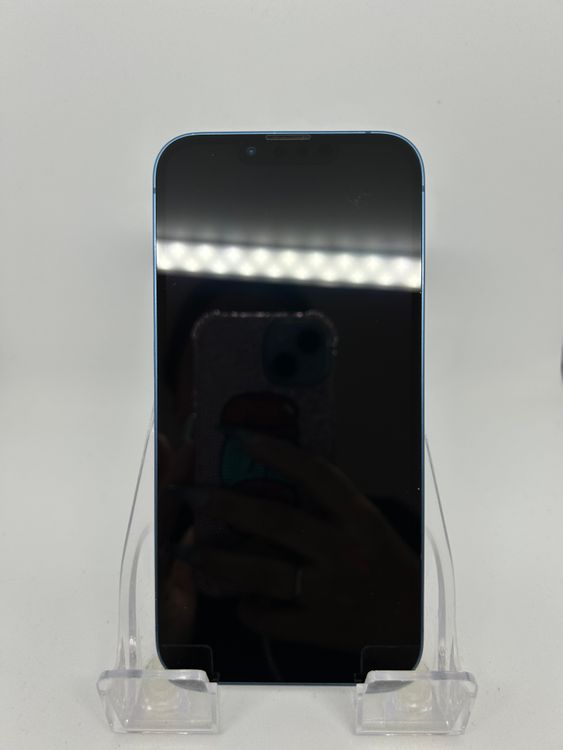 ��SIM�ե꡼ iPhone13  128GB �֥롼 �Хåƥ꡼79%
