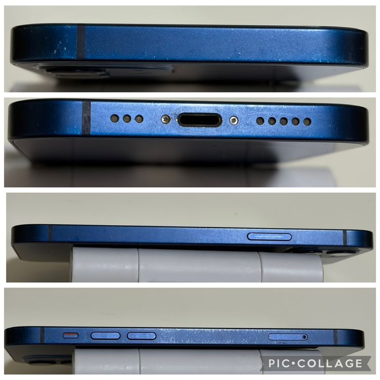 ���Хåƥ꡼85% SIM�ե꡼ iPhone12 64GB �֥롼