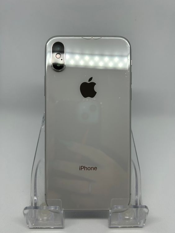 ○ハピネスネット SIMフリー iPhoneX  64GB シルバー 送料無料