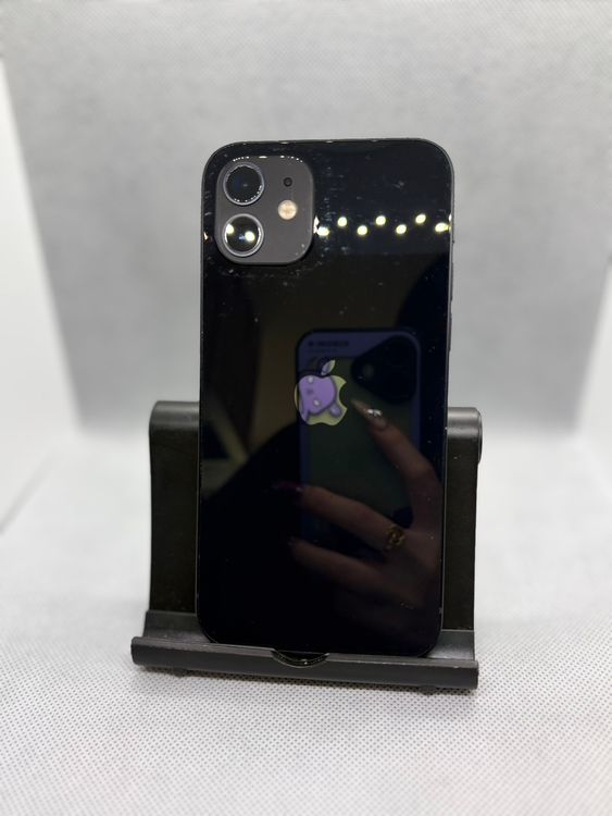 ���ϥԥͥ��ͥå� SIM�ե꡼ iPhone12 128GB �֥�å� �Хåƥ꡼88%