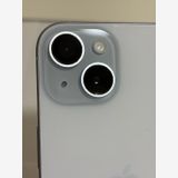 ���Хåƥ꡼87% SIM�ե꡼ iPhone15 128GB �֥롼
