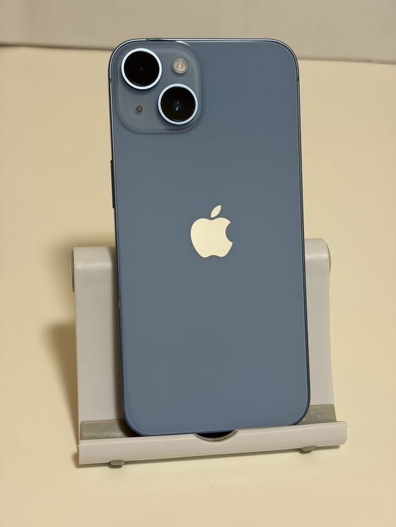 ���Хåƥ꡼88% SIM�ե꡼ iPhone14 128GB �֥롼