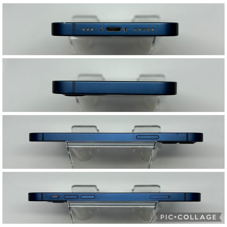 ���ϥԥͥ��ͥå� SIM�ե꡼ iPhone12  128GB �֥롼 �Хåƥ꡼77%