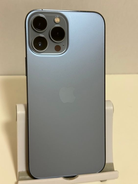 ���Хåƥ꡼84% SIM�ե꡼ iPhone13ProMax 128GB ������֥롼