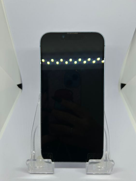 ��SIM�ե꡼ iPhone14  128GB �֥롼 �Хåƥ꡼72%
