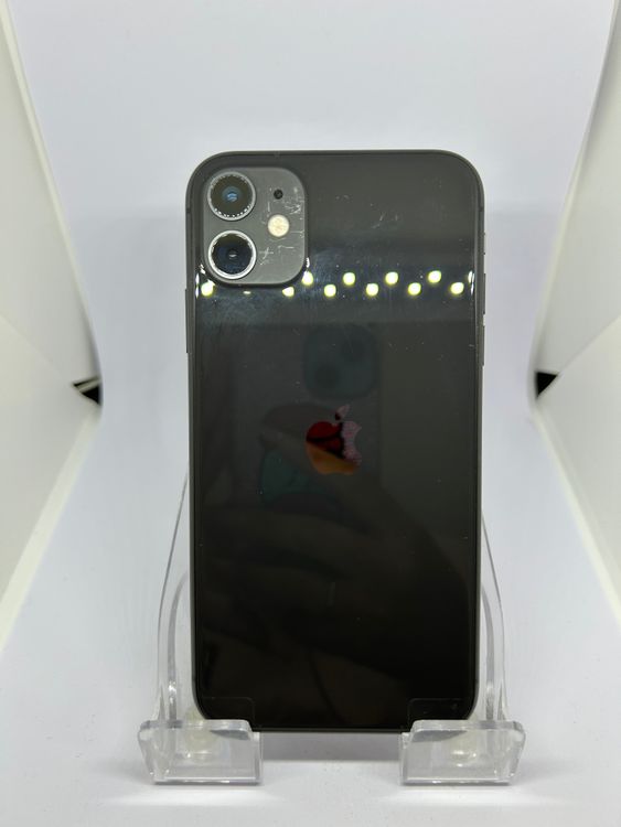 ��SIM�ե꡼ iPhone11  64GB �֥�å� �Хåƥ꡼75%