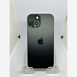 ●SIMフリー iPhone15 256GB ブラック バッテリー75%