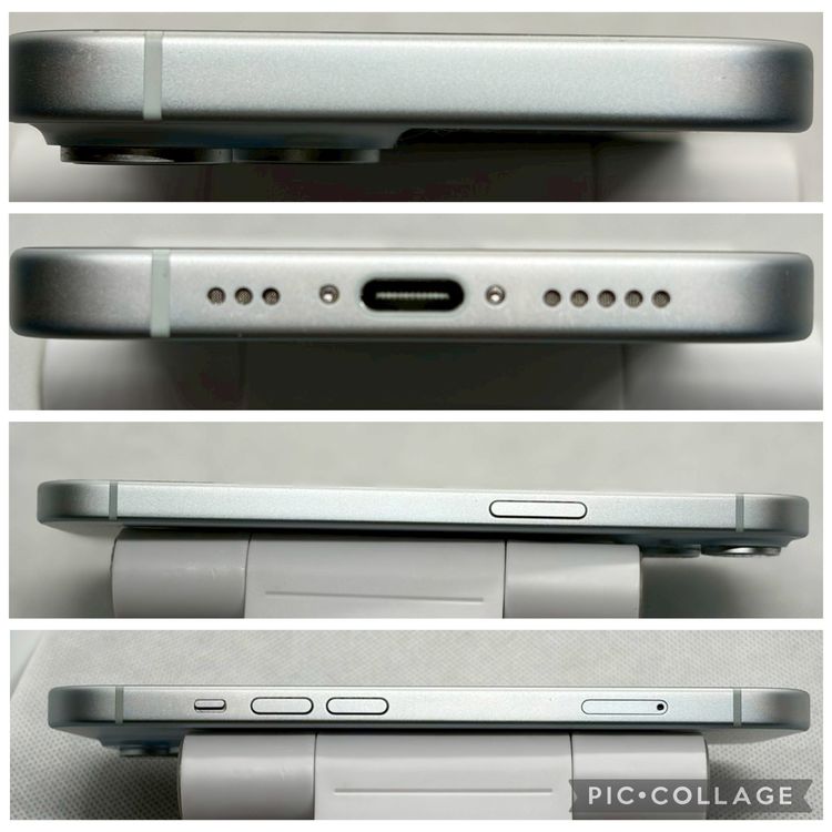 ���Хåƥ꡼88% SIM�ե꡼ iPhone15 128GB �֥롼