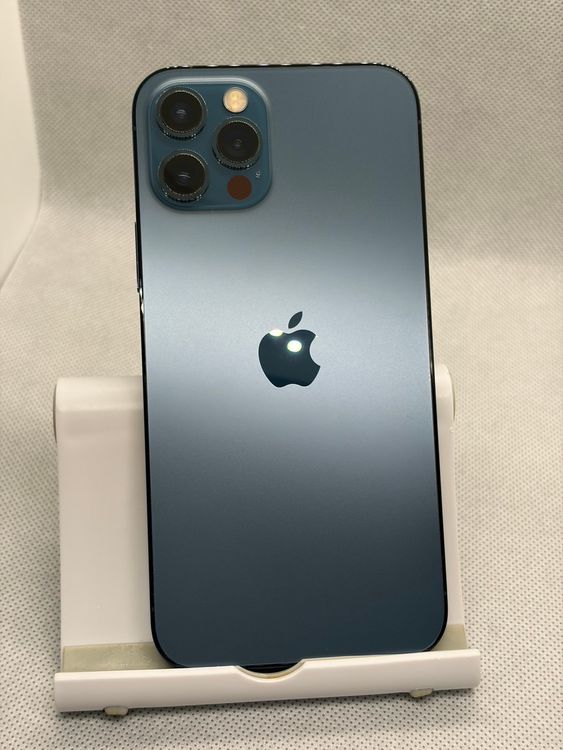 ��SIM�ե꡼ iPhone12Pro 128GB �֥롼 �Хåƥ꡼81%