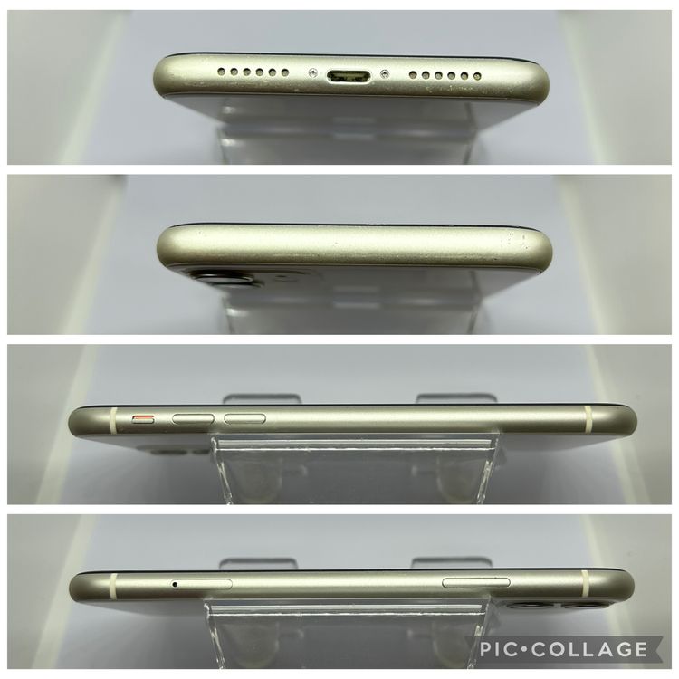 ��SIM�ե꡼ iPhone11  128GB �ۥ磻�� �Хåƥ꡼83%