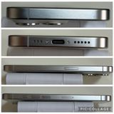 ���Хåƥ꡼85% SIM�ե꡼ iPhone15Pro 256GB �ۥ磻�ȥ����˥���