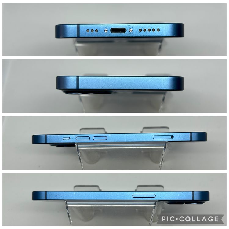 ��SIM�ե꡼ iPhone13  128GB �֥롼 �Хåƥ꡼68%