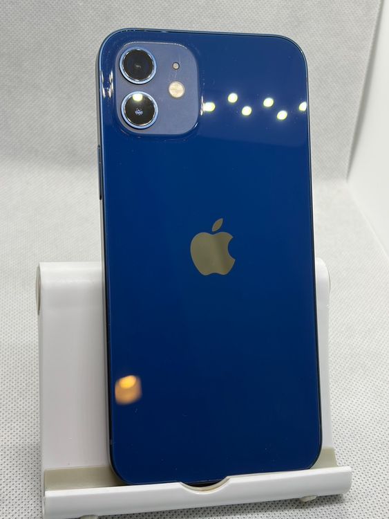 ���Хåƥ꡼100% SIM�ե꡼ iPhone12 128GB �֥롼