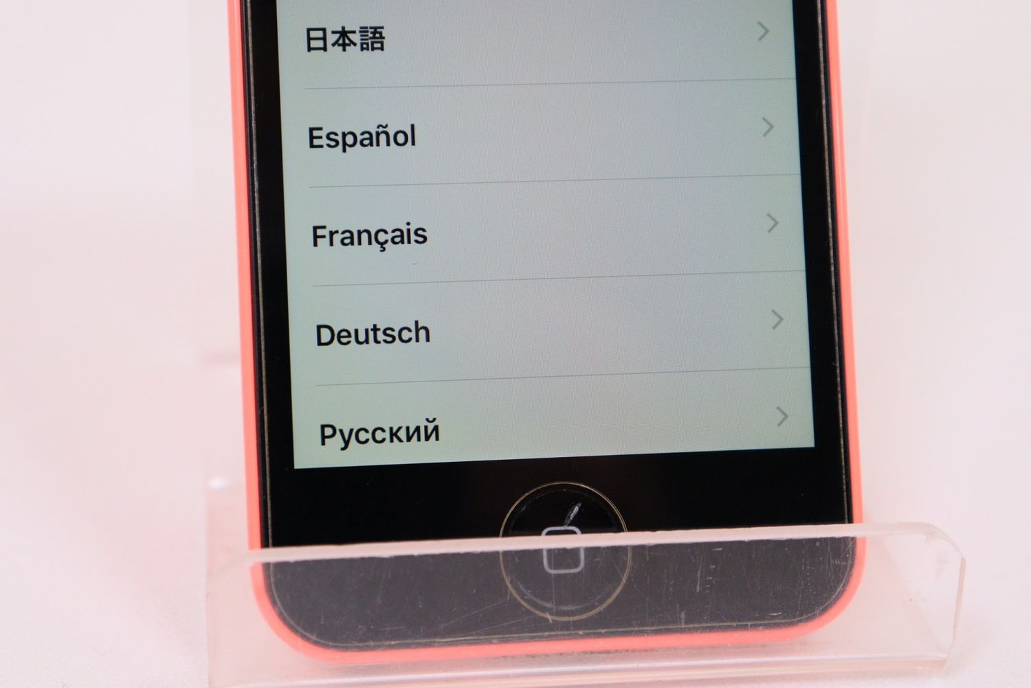 ムスビー｜○ハピネスネット iPhone5c 16GB ピンク 送料無料【iPhone5c